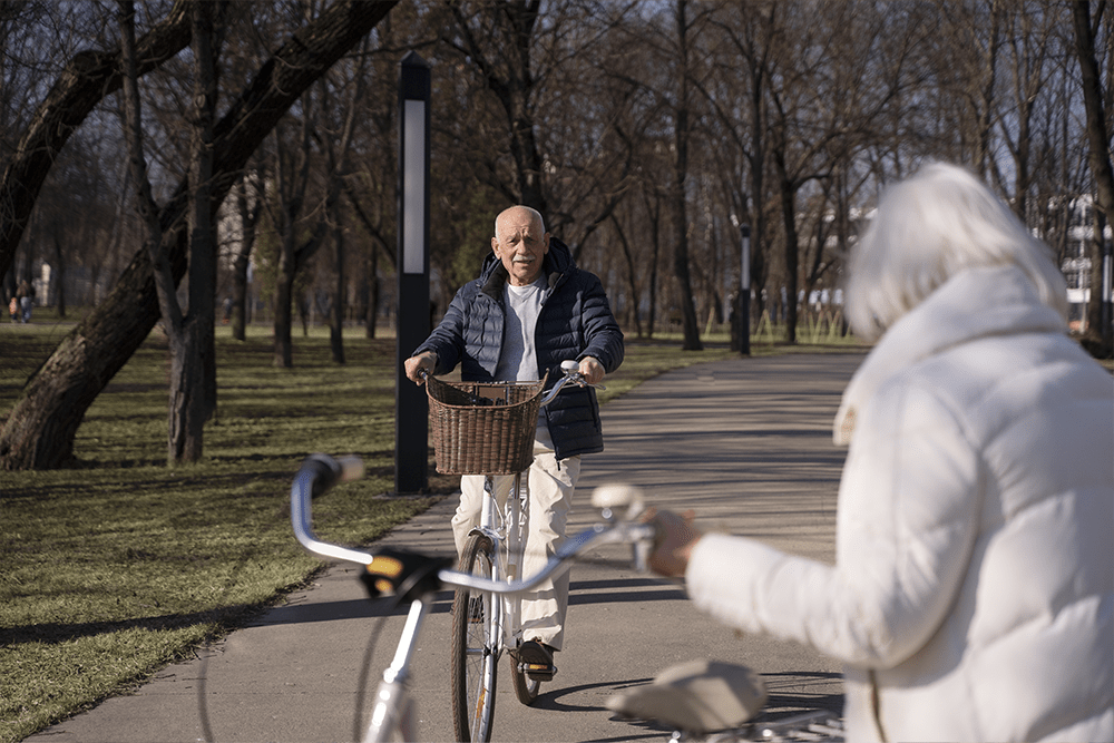 Faire du vélo à la retraite