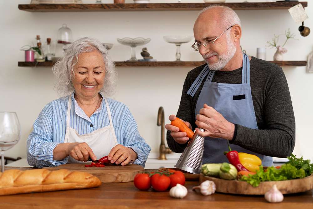 Préparer ses repas à la retraite